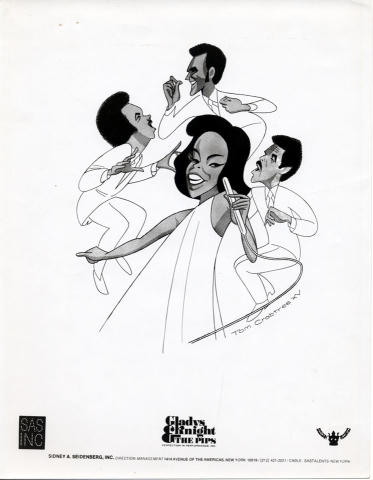 Gladys Knight and the Pips Promo Print