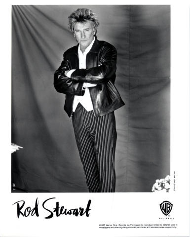 Rod Stewart Promo Print