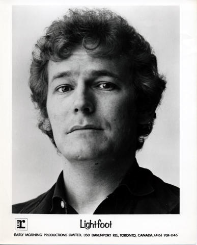 Gordon Lightfoot Promo Print