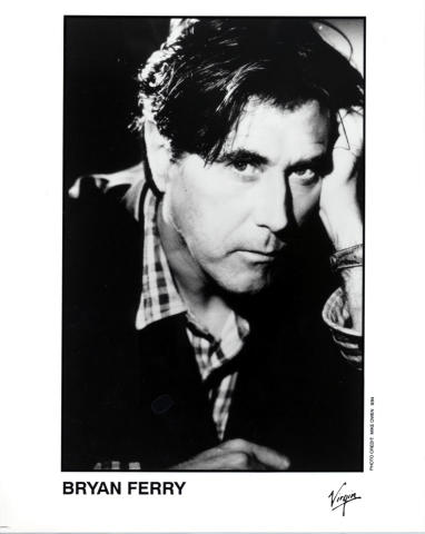 Bryan Ferry Promo Print