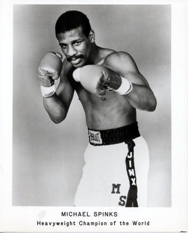 Michael Spinks Promo Print