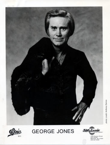George Jones Promo Print