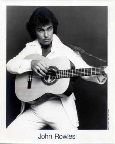 John Rowles Promo Print
