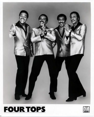 The Four Tops Promo Print