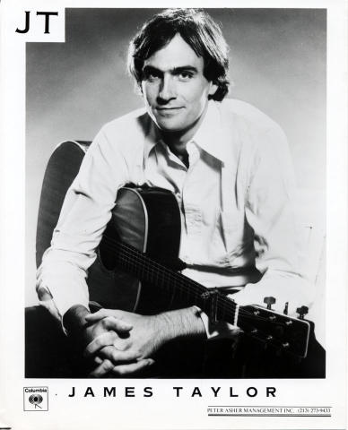 James Taylor Promo Print