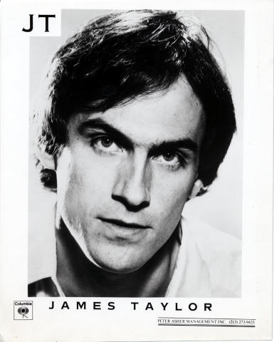 James Taylor Promo Print