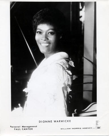 Dionne Warwick Promo Print