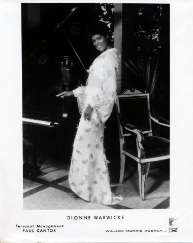 Dionne Warwick Promo Print
