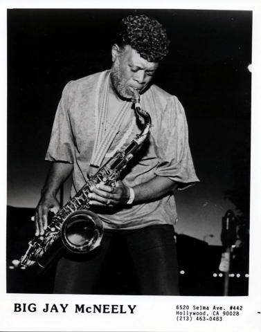 Big Jay McNeely Promo Print