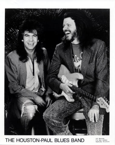 The Houston-Paul Blues Band Promo Print