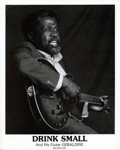 Drink Small And His Guitar Geraldine Promo Print