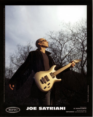 Joe Satriani Promo Print