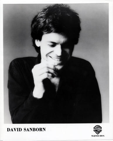 David Sanborn Promo Print