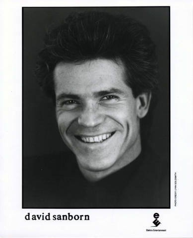 David Sanborn Promo Print