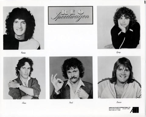REO Speedwagon Promo Print
