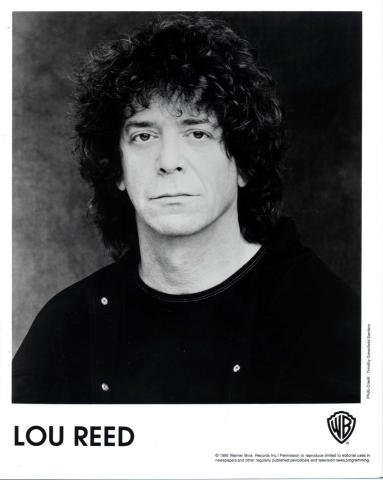Lou Reed Promo Print