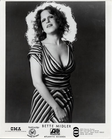 Bette Midler Promo Print