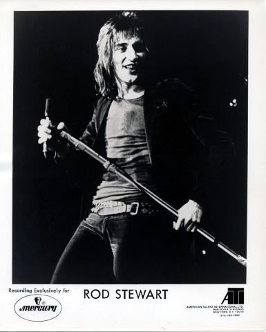 Rod Stewart Promo Print