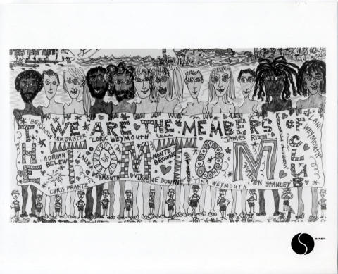 Tom Tom Club Promo Print