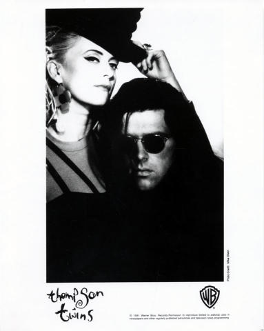 Thompson Twins Promo Print