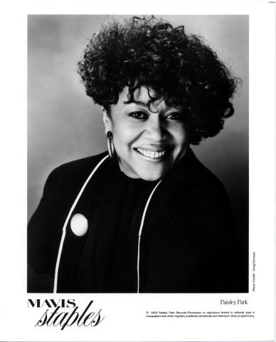 Mavis Staples Promo Print