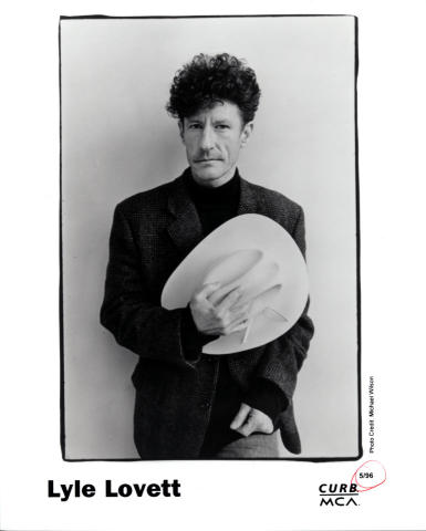 Lyle Lovett Promo Print