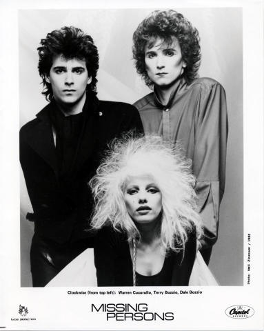 Missing Persons Promo Print