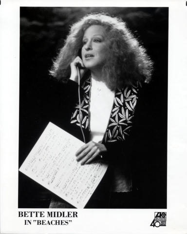 Bette Midler Promo Print