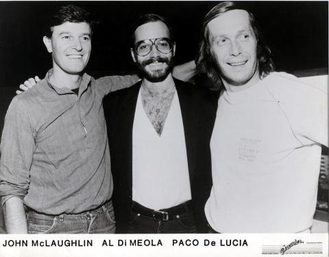 John McLaughlin Promo Print