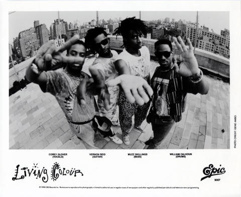 Living Colour Promo Print