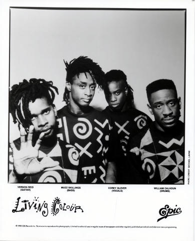 Living Colour Promo Print