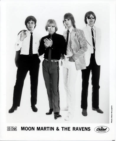 Moon Martin & the Ravens Promo Print
