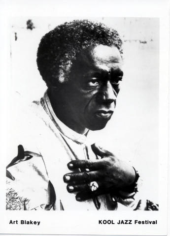 Art Blakey Promo Print