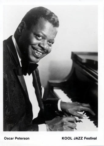 Oscar Peterson Promo Print