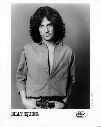 Billy Squier Promo Print