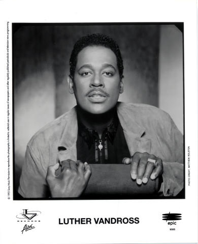 Luther Vandross Promo Print