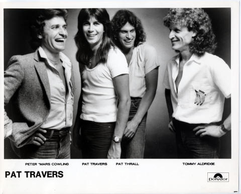 Pat Travers Promo Print