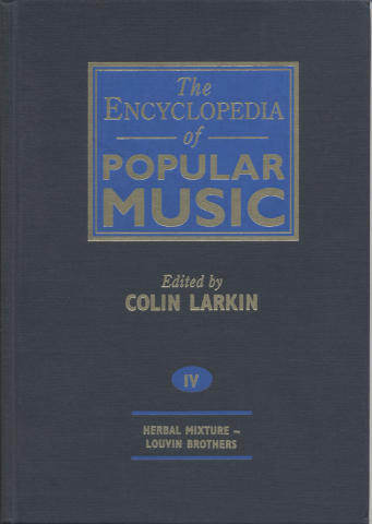 The Encyclopedia Of Popular Music, Vol. 4