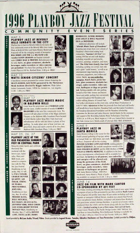 Playboy Jazz Festival Poster