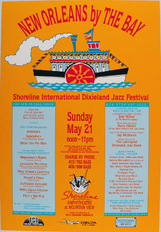 New Orleans by The Bay Poster