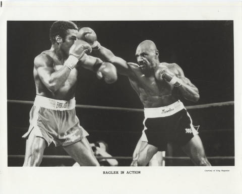 Marvelous Marvin Hagler Promo Print
