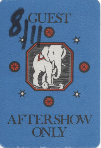 Aftershow Backstage Pass