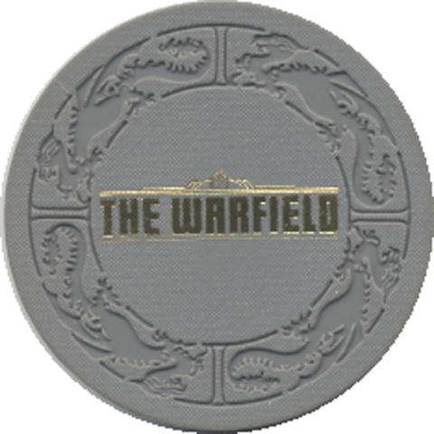 Warfield Theatre Drink Token Vintage Ticket