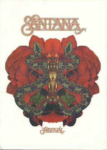 Santana Greeting Card