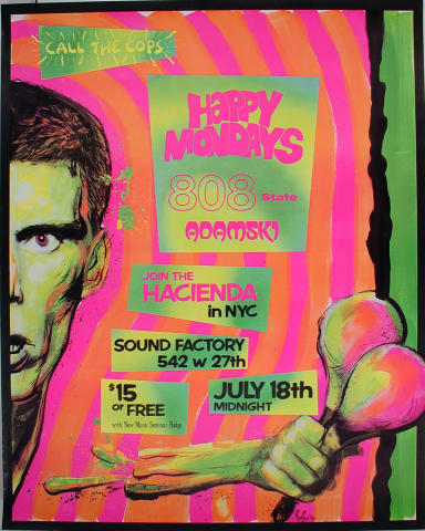 Happy Mondays Poster
