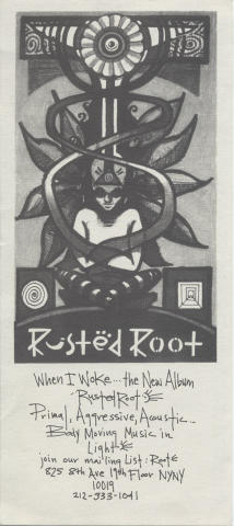 Rusted Root Handbill