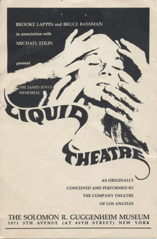 James Joyce Handbill