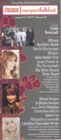 Newport Folk Festival Postcard