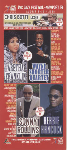 JVC Jazz Festival Postcard