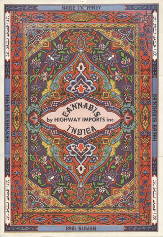 Cannabis Indica Poster